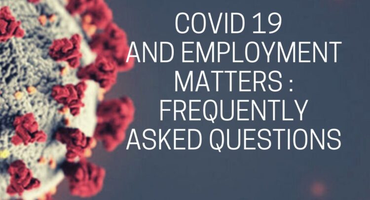 COVID 19 AND EMPLOYMENT MATTERS IN NIGERIA_ FREQUENTLY ASKED QUESTION